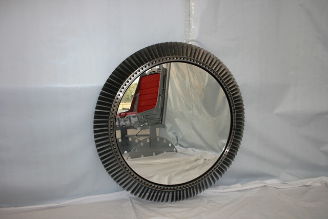 Rolls Royce hand polished Jet fan blade mirror0